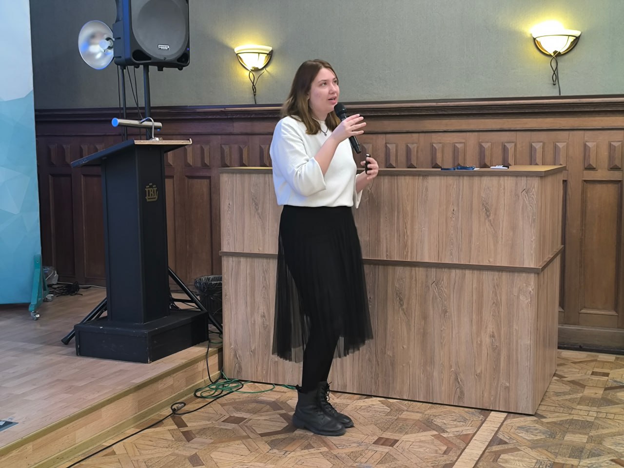 Состоялась открытая встреча студентов с руководителем отделения AIESEC Анной Сулимовой